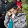 Observing plant features. Credit: Keliann LaConte