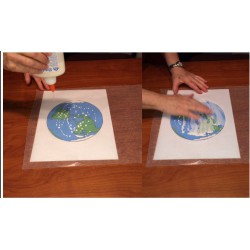 Make a Stained Glass Earth!