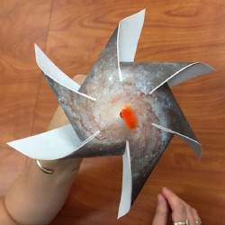 Make a Pinwheel Galaxy